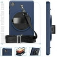 thumbnail image 3 of For Samsung Galaxy Tab A7 Lite T220 / T225 Shockproof TPU + PC Tablet Case with Holder & Pen Slot & Shoulder Strap, 3 of 5