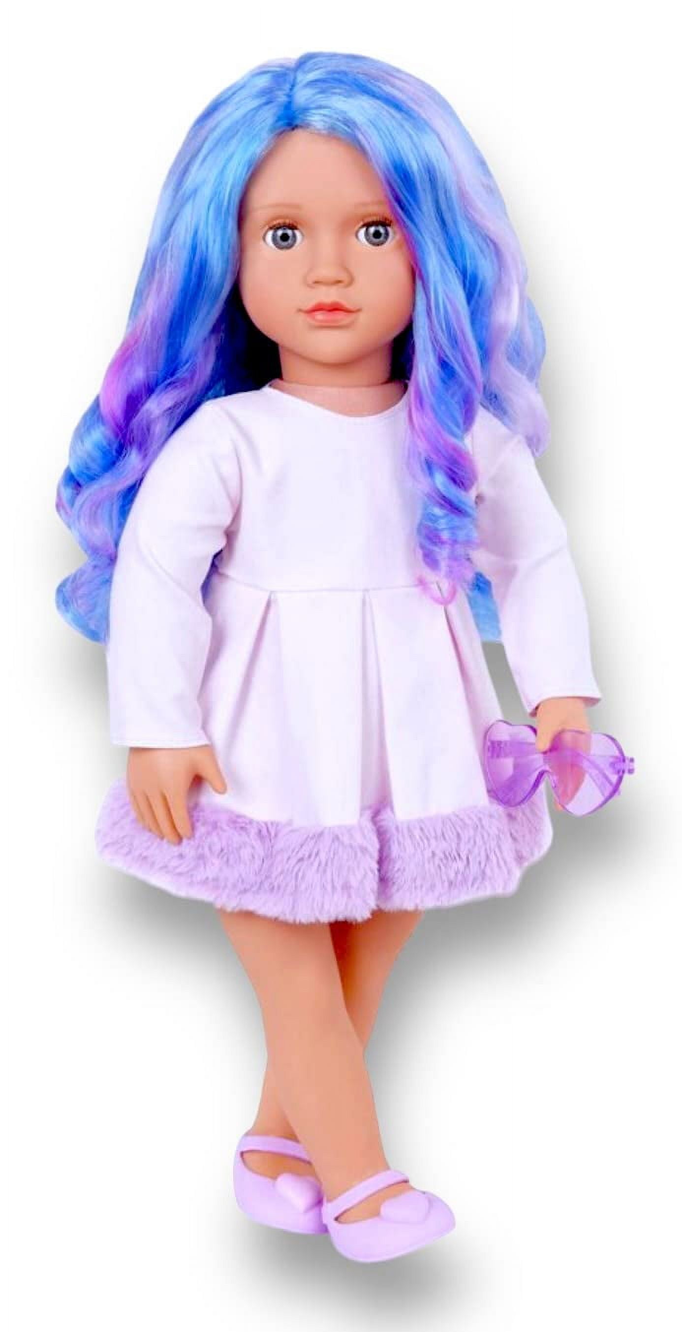 Our Generation 18-inch Veronika Fashion Doll with Vivid Blue
