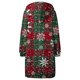 thumbnail image 5 of Puntoco-Chaqueta con capucha para mujer, suéter con capucha de manga holgada con estampado de Feliz Navidad, Chaqueta larga, liquidación de Navidad Puntoco Puntoco-1570, 5 of 6