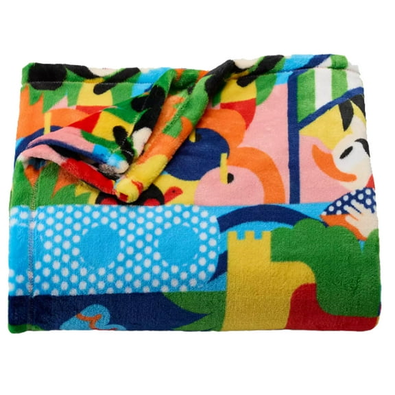 The Big One Oversized Plush Throw Blanket - Mickey Multicolor 5' x 6'