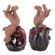 thumbnail image 4 of Quemador de incienso con reflujo zen con diseño de mano de Buda para aromaterapia y decoración del hogar, 4 of 8