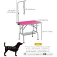 thumbnail image 3 of PawHut Dog Grooming Table with 8-39 Inch Height Adjustable Grooming Arm, 3 of 10