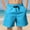 Sky Blue, variant on Boys Shorts Sport Shorts Summer Knee Length Solid Jogger Shorts Casual Pants Elastic Waist Short Black 6-7Years
