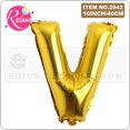 thumbnail image 1 of Globos de aluminio inflables con letras doradas y números, suministros de fiesta de feliz cumpleaños, decoración de fiesta de boda, 16 pulgadas, 1 of 4