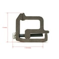 The ROP Shop (4) Heavy Duty mounting clamps truck cap camper shell