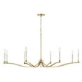 thumbnail image 4 of 52697CPZ Kichler Lighting Malene - 8 Light Chandelier-25 Inches Tall and 52 Inches Wide-Champagne Bronze Finish, 4 of 6