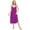 Purple, variant on WBQ Women Nightgowns Sleeveless Lace V Neck Sleepwear Spaghetti Strap Pajama Dress Soft Sexy Sleep Shirt Loose Elegant Nightshirt,S-XXL