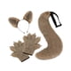 thumbnail image 5 of Conjunto de orejas y cola Yuyangstore accesorios de cosplay Marrón claro, 5 of 8