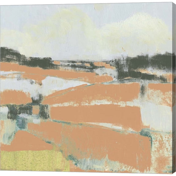 Coral Fields II by Jennifer Goldberger, Canvas Wall Art, 24W x 24H