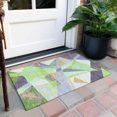 thumbnail image 6 of Addison Rugs Chantille Indoor/Outdoor Transitional Geometric Lavender Washable Rectangle Rug, 1'8" x 2'6", 6 of 6
