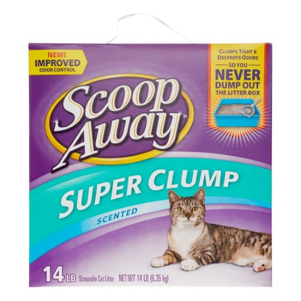 Scoop Away Super Clump Scented Cat Litter Scoop Away Super Clump Scented Cat Litter