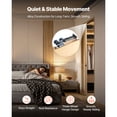thumbnail image 4 of KFFKFF Sliding Pocket Door Hardware Track Kit, 56.73" Track with Soft Close Mechanism for Quiet and Smooth Operation, Simple Installation, Compatible with 1" to 1 3/4" Thick and 30" Wide Single Doors, 4 of 9
