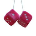 thumbnail image 7 of BAELLERT Plush Dice Pendant with Lanyard Vintage Charm Car Hanging Ornament Stress Relief Toy for Car Interior Rearview Mirror Decoration, 7 of 7