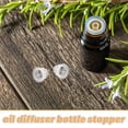 thumbnail image 3 of CRILSTYLEO 200pcs Perfume Diffuser Plug Replacement Aromatherapy Bottle Plugs Transparent Plastic Leak-proof Seal Homes, 3 of 8