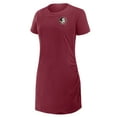 thumbnail image 2 of Women's Fanatics Garnet Florida State Seminoles Relaxed Fit Drape T-Shirt Dress, 2 of 5