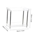 thumbnail image 3 of Yeacher Multi-functional 2-Tier Cosmetic Organizer Tray Storage Shelf Caddy Stand for Bathroom Vanity Countertop, 3 of 7