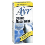 Ayr Saline Nasal Mist Non-Medicated Alcohol & Gluten Free 50 ml, 4-Pack