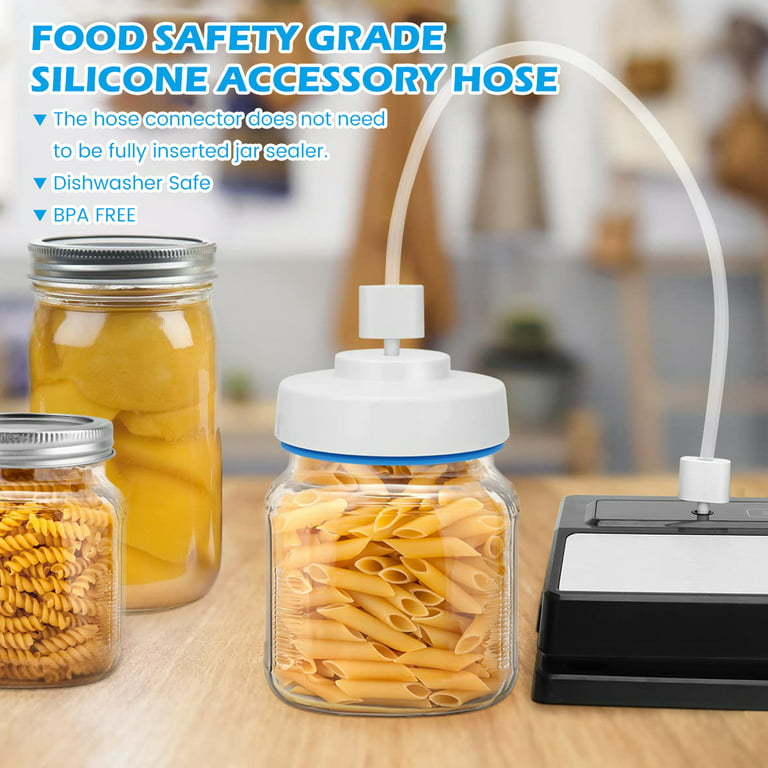 Vacuum Seal A Mason Jar  Vacuum sealing food, Food saver vacuum sealer,  Food storage