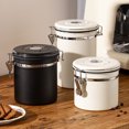 thumbnail image 4 of Coffee Canister Airtight Coffee Container Stainless Steel Coffee Bean Storage Container with Scoop Coffee Canister for Beans Grounds Sugar Flour Tea Cereal, 4 of 7