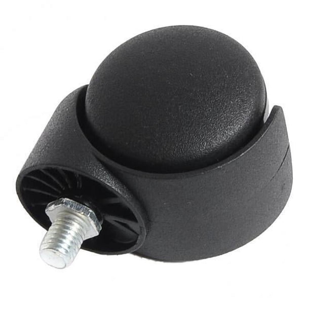 Ruedas de Nailon con Ruedas Giratorias de 2x2 Pulgadas para Reemplazo Universal de Piso de Madera Dura 3 piezas
