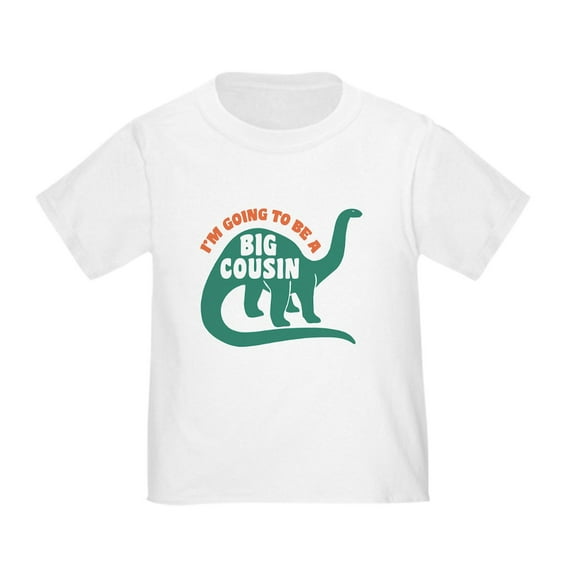 CafePress - Big Cousin Toddler T Shirt - Cute Toddler T-Shirt, 100% Cotton