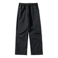 thumbnail image 5 of Zszcpp Men Work Pants Mountaineering Windproof Rushing Climbing Side Open Zip Loose Straight Lounge Trousers Casual Trouser, 5 of 5