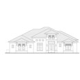 thumbnail image 2 of 013-2687: CMU Luxury 4 Bed, 3 Bath Luxury Home Plan, 2687 Sq Ft: Full Blueprints with License to Build by Home Plan Marketplace - Lesuto, 2 of 6