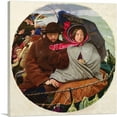 thumbnail image 1 of ARTCANVAS The Last Of England Canvas Art Print by Ford Madox Brown - Size: 18" x 18" (1.50" Deep), 1 of 9