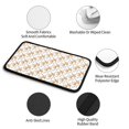 thumbnail image 5 of Bingfone Car Four-Season Universal Armrest Box Mat,Car Armrest Seat Cover Soft Leather Waterproof Armrest Cover Center Console Mat-Corgi with Hearts, 5 of 7