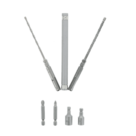 UPC: 0008925152637 | Diablo Concrete Anchor Drive Masonry Drill Bit Set (7-Piece)