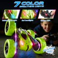 thumbnail image 3 of Auto acrobático RC Zalneo 4WD 360° con volteo, LED y batería USB-C, 3 of 8