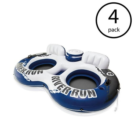 pool inflatable float intex cooler run tube river ii pack person