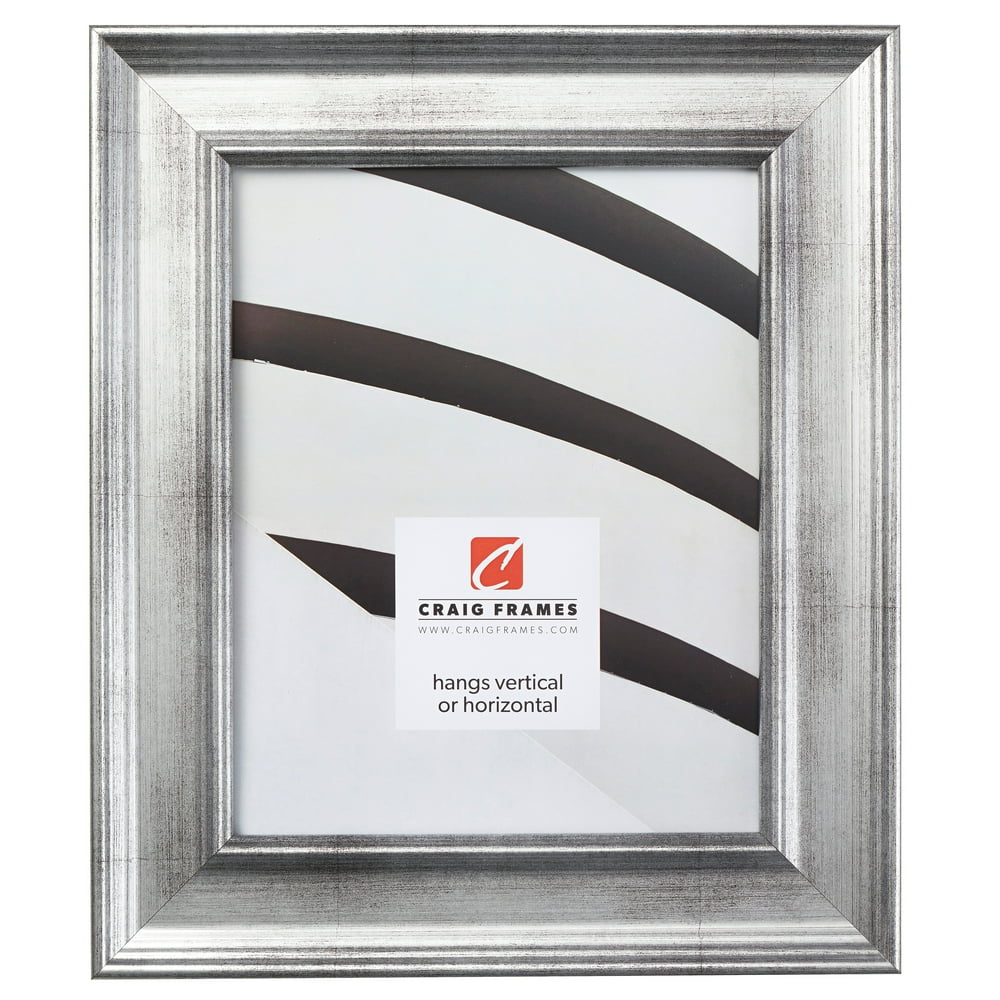 Craig Frames Revival, 11x14 inch Vintage Silver Picture Frame - Walmart