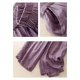thumbnail image 5 of Outfmvch Yoga Pants Women Womens Linen Pants Wide Leg Pants Women Skinny Jeans for Women Womens Straight Leg Sweatpants Office Pants for Women Linen Pants Purple XL, 5 of 7