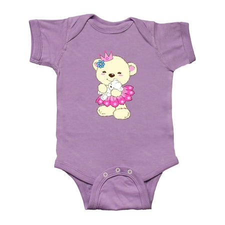 

Inktastic Princess Bear Gift Baby Girl Bodysuit