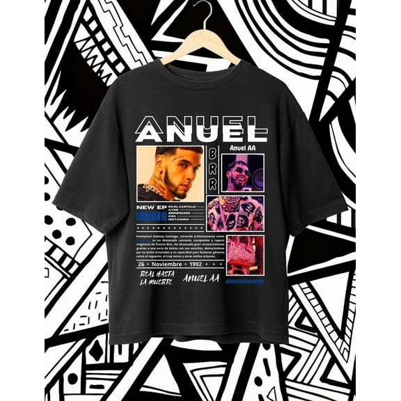 Anuel AA T-Shirt, Anuel AA Tee, rap t-shirt