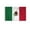 Mexico 2x3 ft Flag, variant on AGAS Mexico Stick Flag 4x6 inch mounted onto 11 inch Plastic Pole - Printed Single Sided on Polyester - Stitched Edges - Mini Mexico Flag - Mx National Flag.