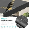 thumbnail image 6 of AECOJOY 13x10 ft. Free Standing Retractable Awning - Dual Side Patio Awnings Manual Sun Shade - Dark Grey, 6 of 9