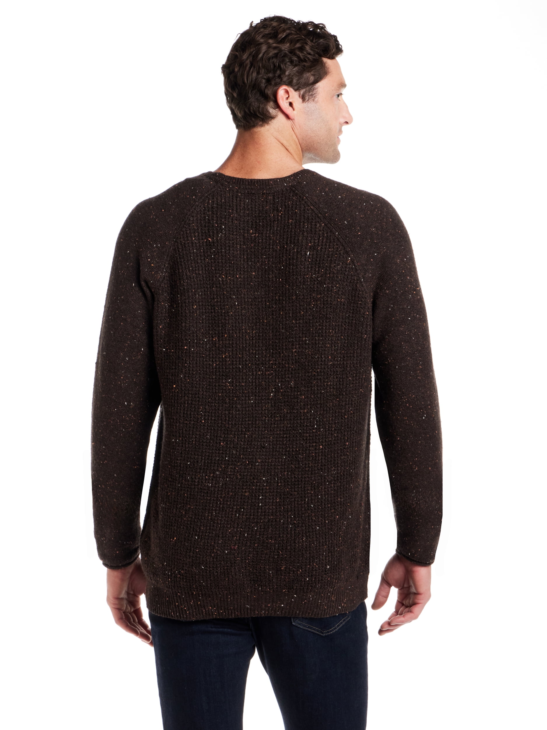 Frontier Threads Men's Donegal Crew Neck Sweater