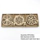 thumbnail image 1 of 12 unids/caja Vintage hueco Navidad colgantes de madera adorno de árbol de Navidad DIY artesanía de madera regalo para niños para el hogar decoraciones de fiesta de Navidad, 1 of 4
