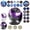 Black, variant on Galaxy Projector Night Light, Hd Smart Dynamic 5D Holographic Nightlight | 2027 New 360° Adjustable USB Powered Hd Galaxy and Ocean Projector with 24 Films for Bedroom Ceiling Wall Room Decor