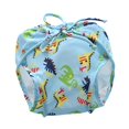 thumbnail image 4 of Pañales protectores Zulema impermeables reutilizables para piscinas Azul claro 5-8.5KG Pantalones de pañales, 4 of 7