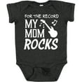 thumbnail image 3 of Inktastic For the Record, My Mom Rocks Boys or Girls Baby Bodysuit, 3 of 5