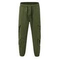 thumbnail image 6 of Men'S Trousers Pants Outdoor Jogger Corduroy Multiple Pockets Comfortable Utility Mens Plus Size&nbsp;Jeans,Green,2XL, 6 of 9