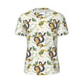 thumbnail image 6 of Rocae Snake And Moon for Men's Mesh Quick-Dry Short Sleeve Workout T-Shirt,Mens Crew Neck Tee Lightweight Soft Classic T Shirts Small, 6 of 9