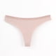 thumbnail image 1 of Puntoco Ropa interior breve para mujer, moda femenina, color sólido, cintura alta, tanga, bragas transpirables de ocio, 1 of 3