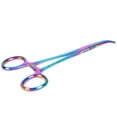 thumbnail image 4 of Pinzas removedoras de pelo de oreja de gato y perro de acero inoxidable, pinzas de limpieza con punta curva, punta curva, 4 of 12