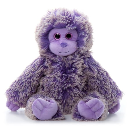 The Petting Zoo Purple Monkey Stuffed Animal gifts for Kids Purple ...