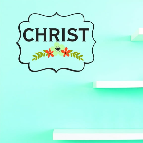Vinyl Wall Decal Sticker : Christ Home Decor Picture Art 10 x 20 Inches
