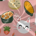 thumbnail image 6 of Ckdifva Cat Sushi Yoga Pants with Pockets for Women Workout Athletic Yoga Leggings, 6 of 7